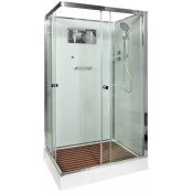 Душевая кабина DTO K402 120х90 хром/прозрачное