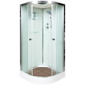 Душевая кабина AvaCan D011S 110х110 хром/рифленое