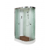 Душевая кабина AvaCan EM1512L 120x80 стекло с узором/хром