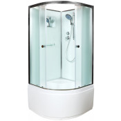 Душевая кабина AvaCan D511 110х110 хром/рифленое