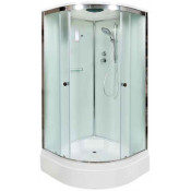 Душевая кабина AvaCan D D279SEL с электрикой 90х90 хром/рифленое