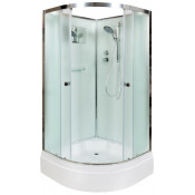 Душевая кабина AvaCan D311 110х110 хром/рифленое