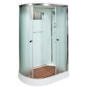 Душевая кабина AvaCan D102SR 120х80 R хром/рифленое