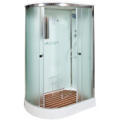 Душевая кабина AvaCan D102SREL с электрикой 120х80 R хром/рифленое