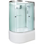 Душевая кабина DTO D120R 120х80 R хром/рифленое
