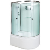 Душевая кабина AvaCan D512L 120х90 L хром/рифленое