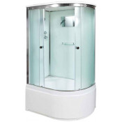 Душевая кабина AvaCan D512SL 120х90 L хром/рифленое