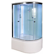 Душевая кабина AvaCan D120SLLED L 120х80 хром/рифленое