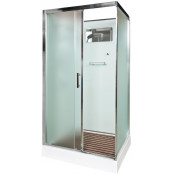 Душевая кабина AvaCan D129 120х90 хром/матовое