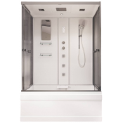 Душевая кабина AvaCan V150 150х85 хром/прозрачное