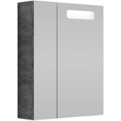 Зеркальный шкаф Vod-ok Мальта 60 R горный камень