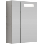 Зеркальный шкаф Vod-ok Мальта 60 R мрамор белый натур милк