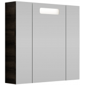 Зеркальный шкаф Vod-ok Мальта 80 дуб крымский коричневый 131005-9005