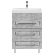 Тумба с раковиной Vod-ok Арабеска 60 горный камень