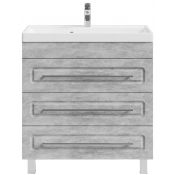 Тумба с раковиной Vod-ok Арабеска 80 горный камень 57807