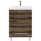 Тумба под раковину Vod-ok Арабеска 60 дуб крымский коричневый