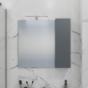 Зеркальный шкаф Санта Антарес 70 