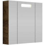 Зеркальный шкаф Vod-ok Мальта 80 дуб тортуга