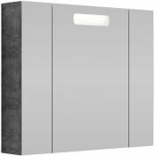 Зеркальный шкаф Vod-ok Мальта 90 горный камень