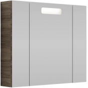 Зеркальный шкаф Vod-ok Мальта 90 ореховый дубослив светлый