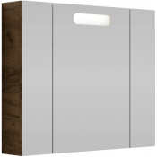 Зеркальный шкаф Vod-ok Мальта 90 дуб тортуга