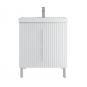 Тумба под раковину Юпитер 70 напольный белый глянец (под ум. Астория 70) 700363