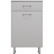 Тумба Style Line Эко Стандарт ТН АА00-000042 50 с бельевой корзиной белый глянцевый