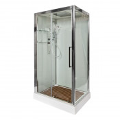 Душевая кабина DTO Z120KERAVA 120х90 хром/прозрачное