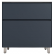 Тумба под раковину Style Line Лима ЛС-00002351 80 графит