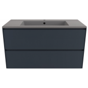 Тумба с раковиной Style Line Лима ЛС-00002353/СС-00002458 100 графит