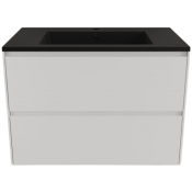 Тумба с раковиной Style Line Лима ЛС-00002354/СС-00002459 80 белый матовый