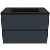 Тумба с раковиной Style Line Лима ЛС-00002355/СС-00002459 80 графит