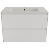 Тумба с раковиной Style Line Лима ЛС-00002354/СС-00002460 80 белый матовый