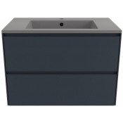 Тумба с раковиной Style Line Лима ЛС-00002355/СС-00002461 80 графит