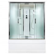 Душевая кабина DTO EM4515EL 150х85 с электрикой хром/матовое