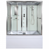 Душевая кабина DTO V160 160х85 хром/прозрачное