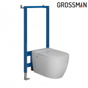 Комплект 2 в 1 Grossman: инсталляция 901.K31.01.000+унитаз GR-5502 impuls 901.5502.01.000