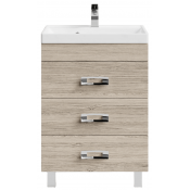 Тумба под раковину Vod-ok Орландо 60 дубослив ореховый светлый