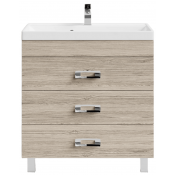 Тумба под раковину Vod-ok Орландо 80 дубослив ореховый светлый