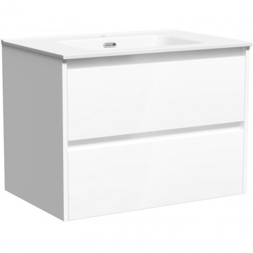 Тумба под раковину Sancos Libra LB70W 70 белый глянец