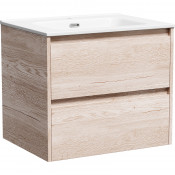 Тумба с раковиной Sancos Libra LB60EG/CN7001 60 дуб галифакс натуральный