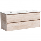 Тумба с раковиной Sancos Libra LB120-2EG/CN7004 120 дуб галифакс натуральный