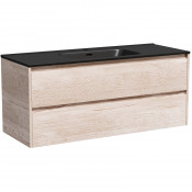 Тумба с раковиной Sancos Libra LB120-1EG/CN7006MB 120 дуб галифакс натуральный