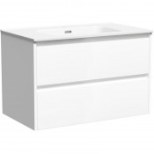 Тумба с раковиной Sancos Libra LB80W/CN7005 80 белый глянец