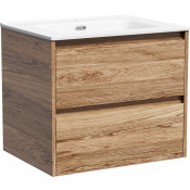 Тумба с раковиной Sancos Libra LB60ECH/CN7001 60 дуб чарльстон