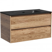 Тумба с раковиной Sancos Libra LB90ECH/CN7002MB 90 дуб чарльстон