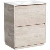 Тумба с раковиной Sancos Libra Floor LB70FEG/CN7007 70 дуб галифакс натуральный