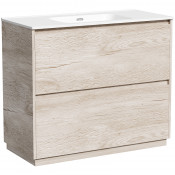 Тумба под раковину Sancos Libra Floor LB100FEG 100 дуб галифакс натуральный