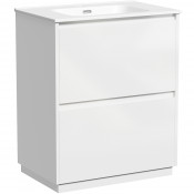 Тумба под раковину Sancos Libra Floor LB70FW 70 белый глянец