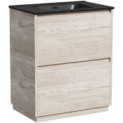 Тумба с раковиной Sancos Libra Floor LB70FEG/CN7007MB 70 дуб галифакс натуральный